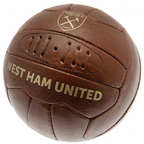 West Ham United fotbalový míč Faux Leather - size 5