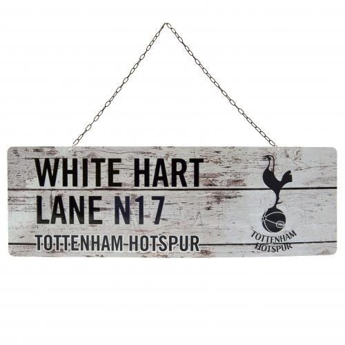 Tottenham Hotspur kovová značka garden sign