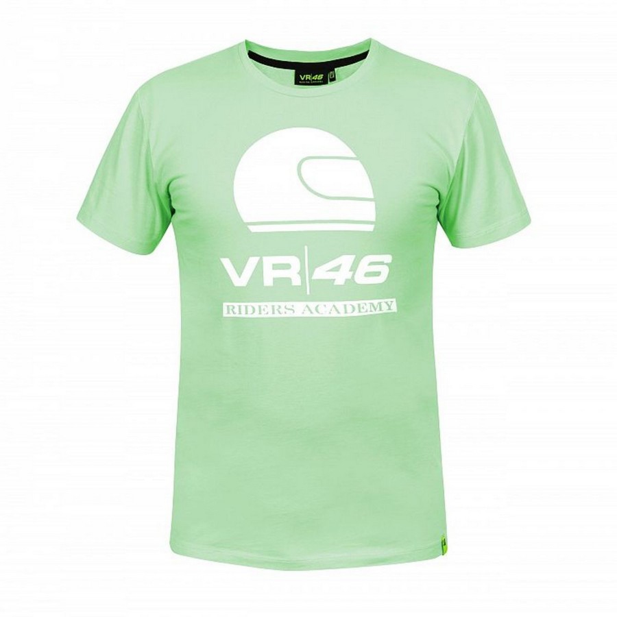 Valentino Rossi pánské tričko green Riders Academy Helmet