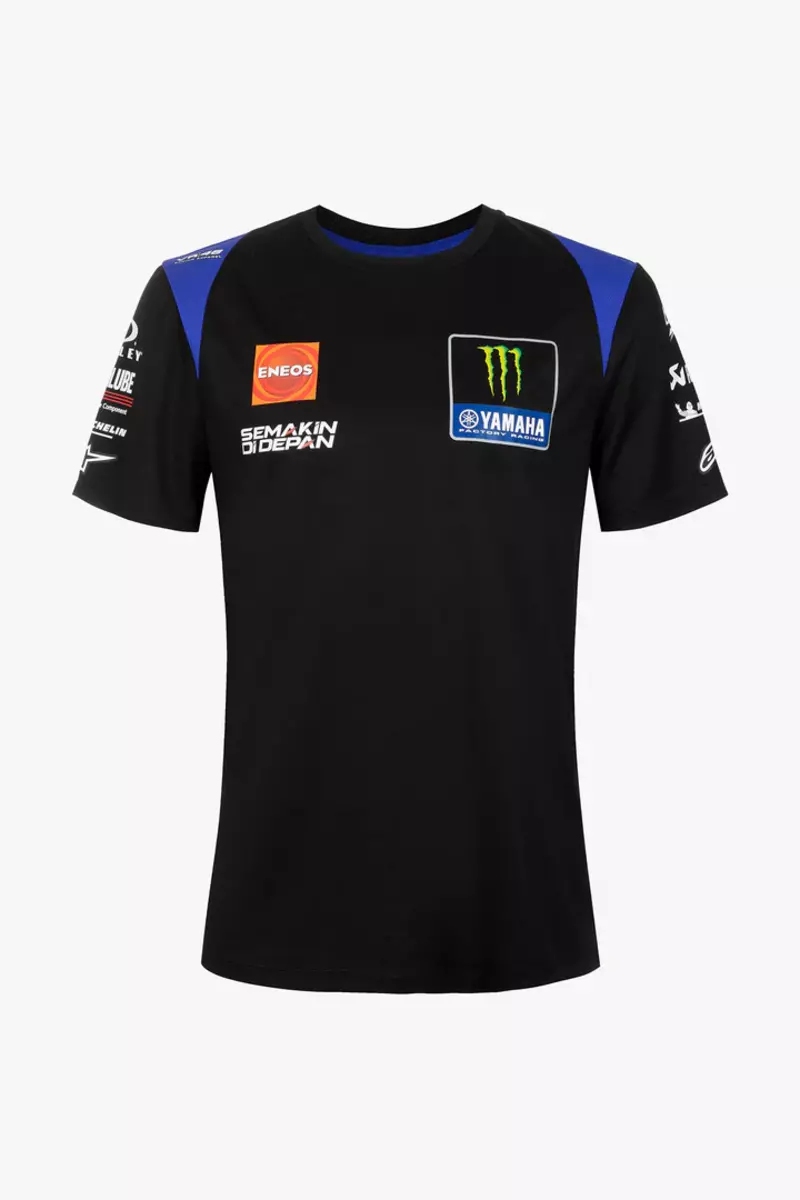 Valentino Rossi pánské tričko Yamaha replica monster energy team 2022