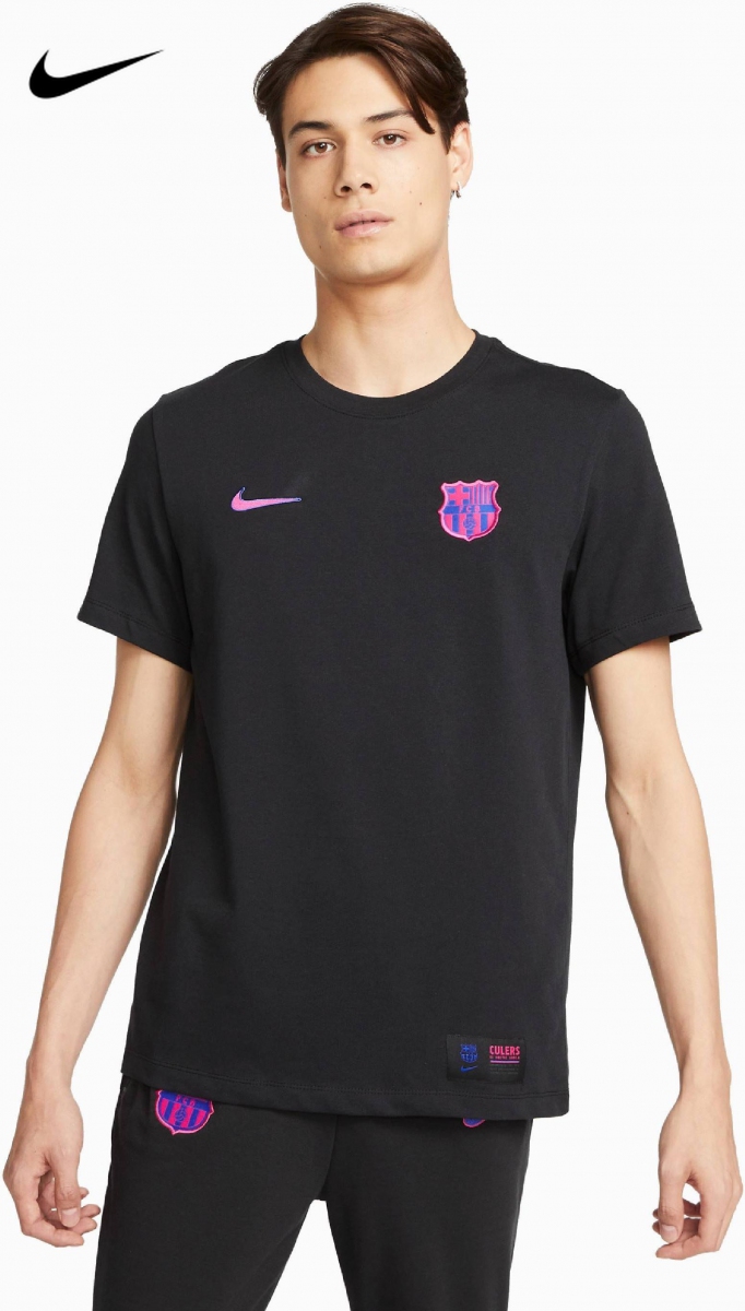 FC Barcelona pánské tričko Travel black