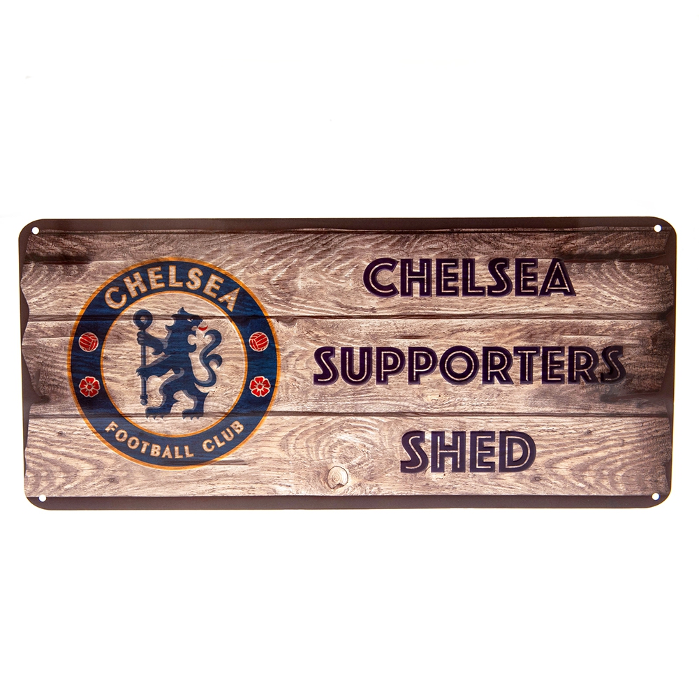 FC Chelsea cedule na zeď Shed Sign