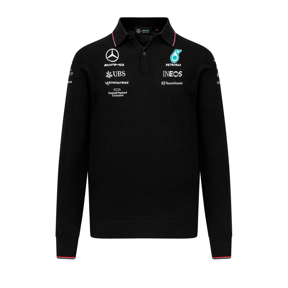 Mercedes AMG Petronas pánský svetr official black F1 Team 2023