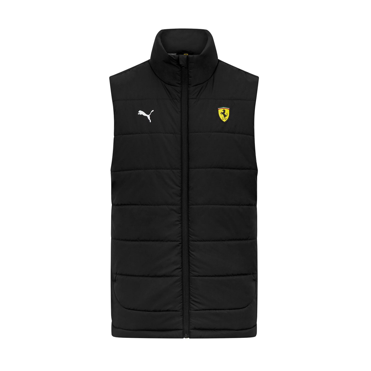 Ferrari pánská vesta Logo Black F1 Team 2023