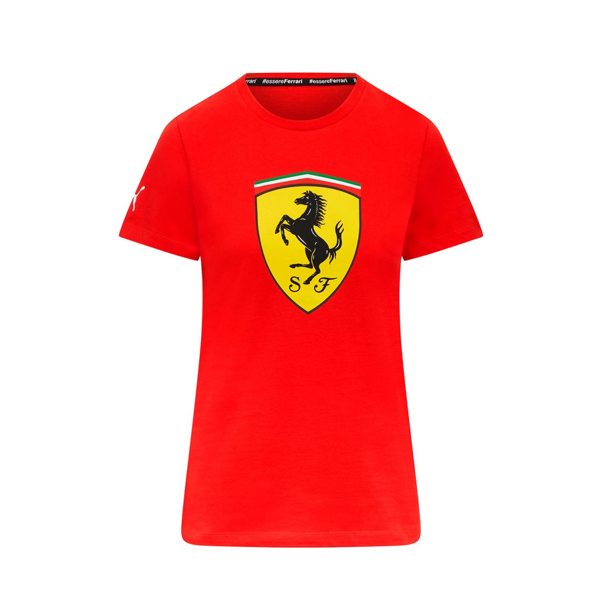 Ferrari dámské tričko Shield red F1 Team 2023
