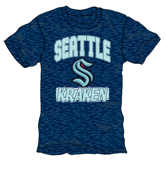 Seattle Kraken dětské tričko All Time Great Triblend blue