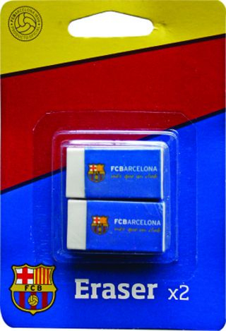 FC Barcelona mazací gumy 2 pcs Euco