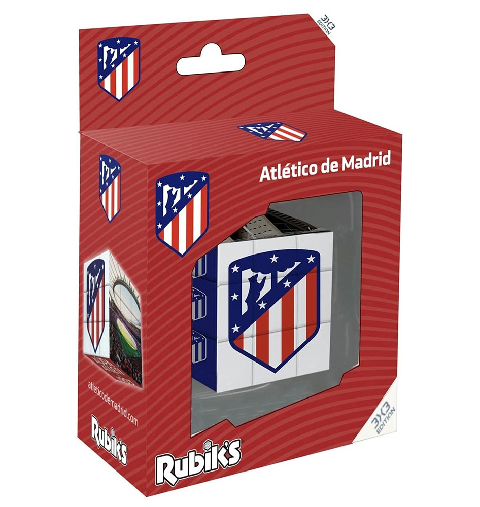 Atletico Madrid rubiková kostka crest