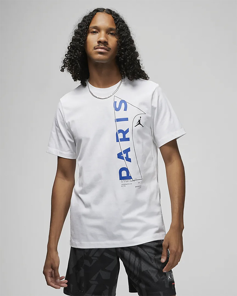 Paris Saint Germain pánské tričko Jordan white
