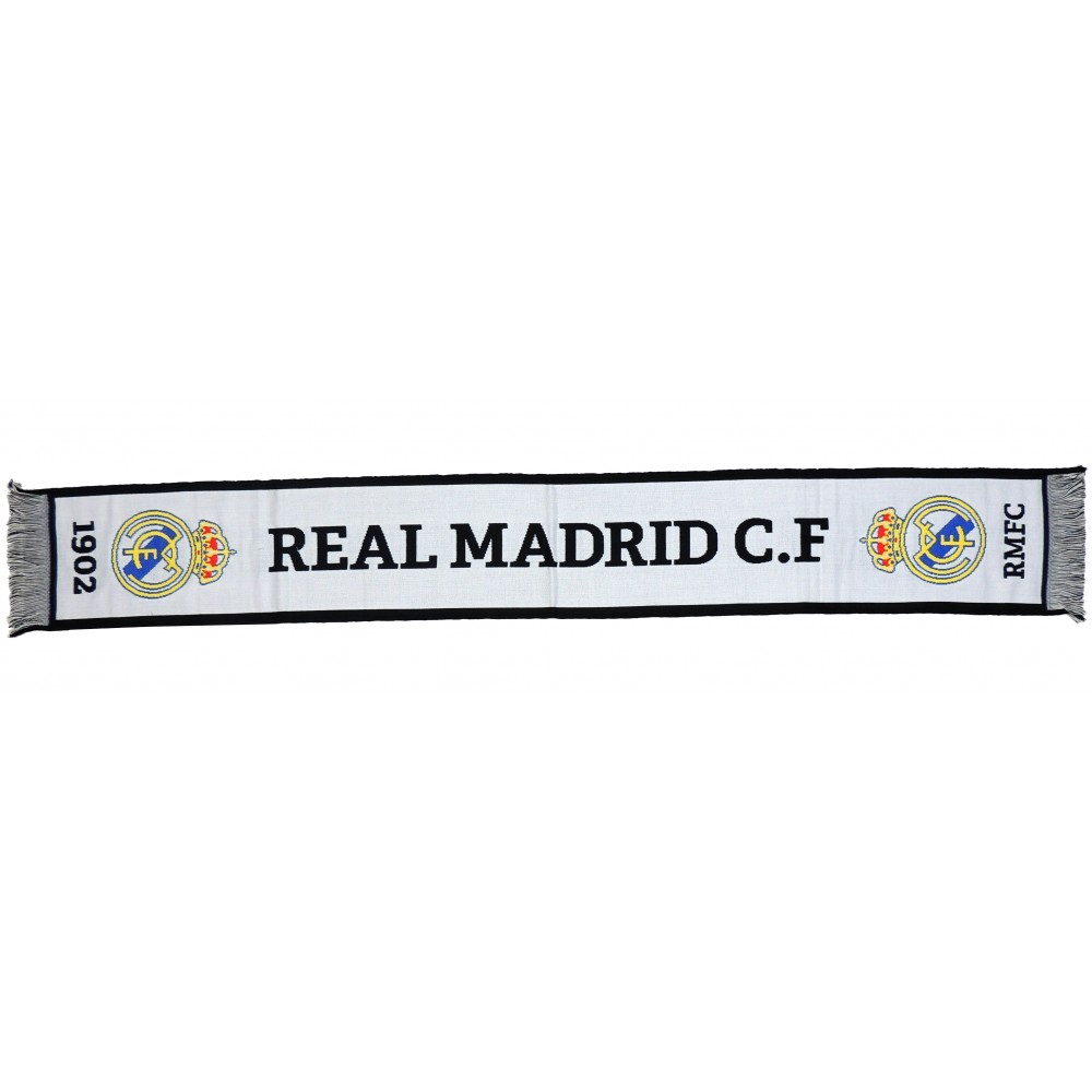Real Madrid zimní šála No3 white