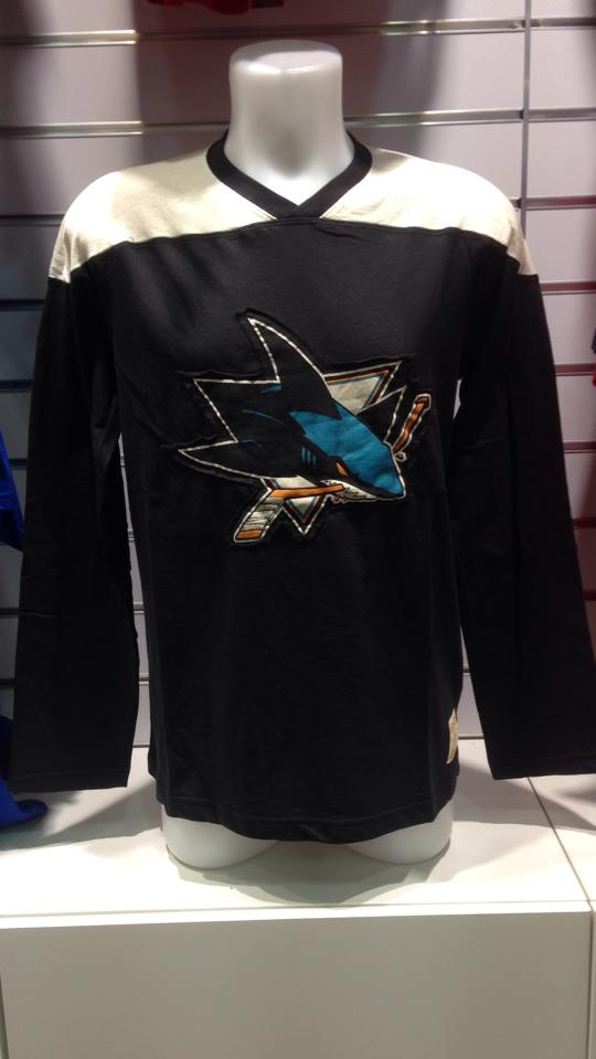 San Jose Sharks pánské tričko s dlouhým rukávem Long Sleeve Crew 15