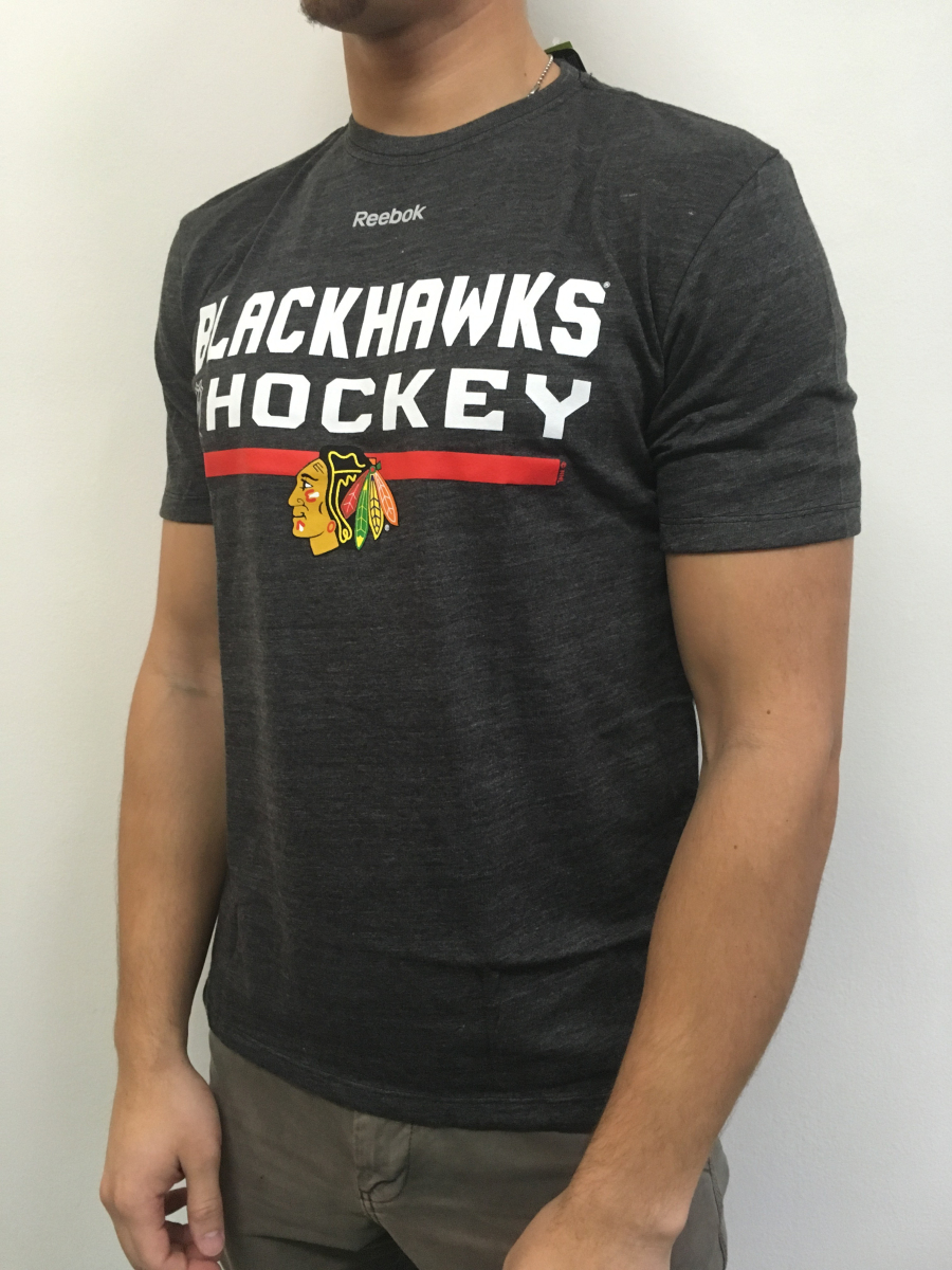 Chicago Blackhawks pánské tričko Locker Room 2016 black