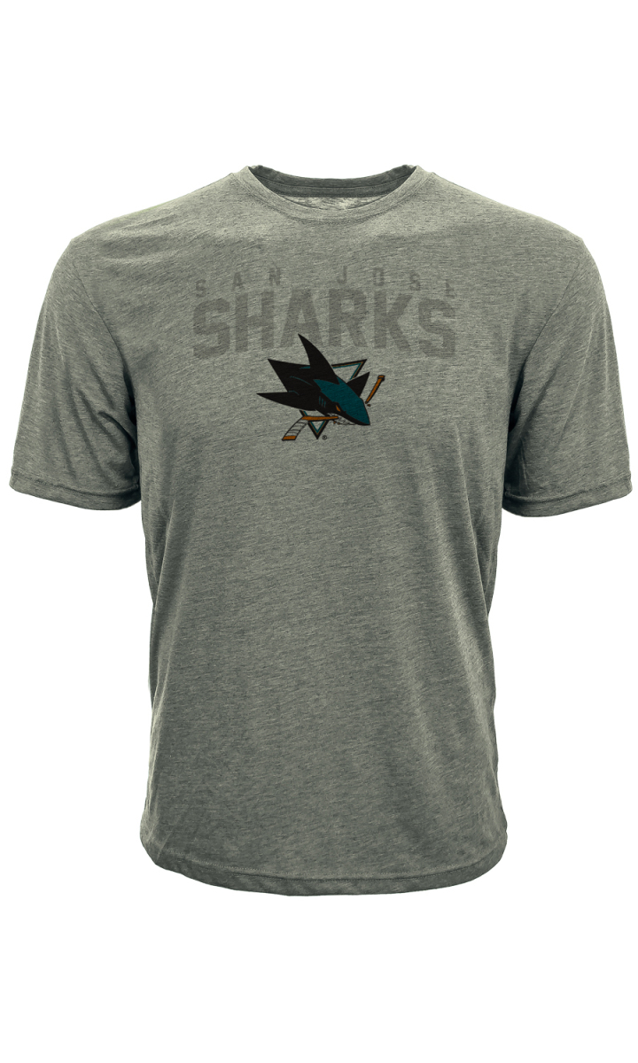 San Jose Sharks pánské tričko grey Shadow City Tee