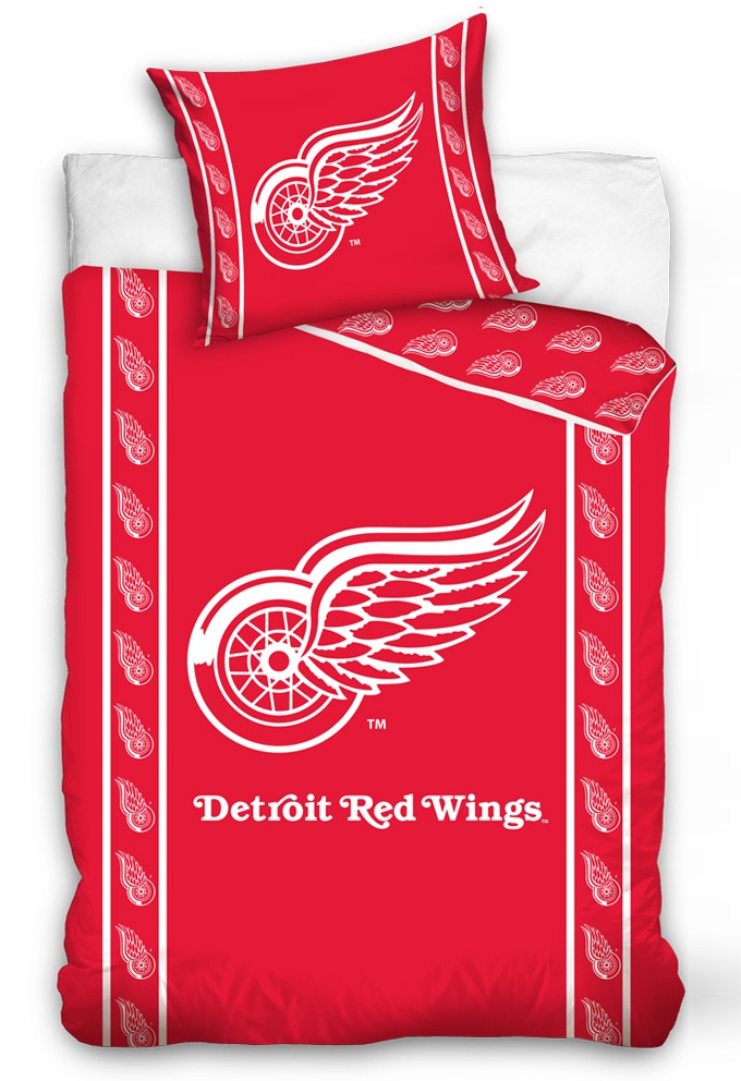 Detroit Red Wings povlečení na jednu postel TIP Stripes