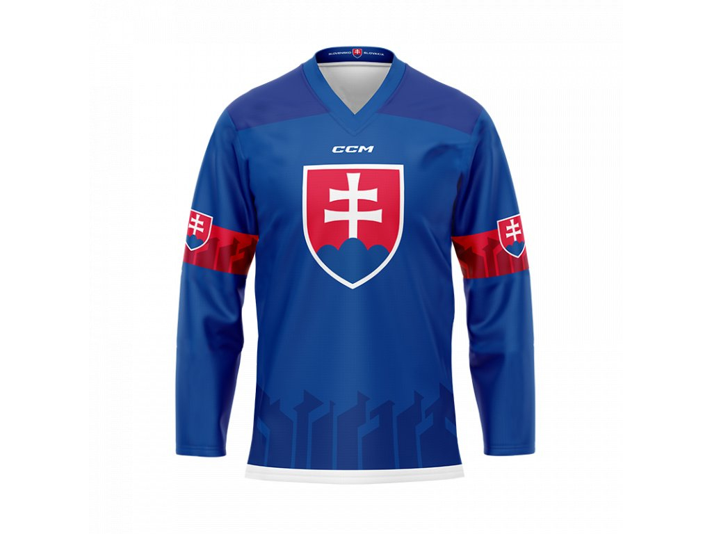 Hokejové reprezentace hokejový dres blue Slovakia