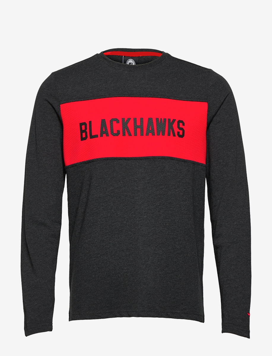 Chicago Blackhawks pánské tričko s dlouhým rukávem back to basics