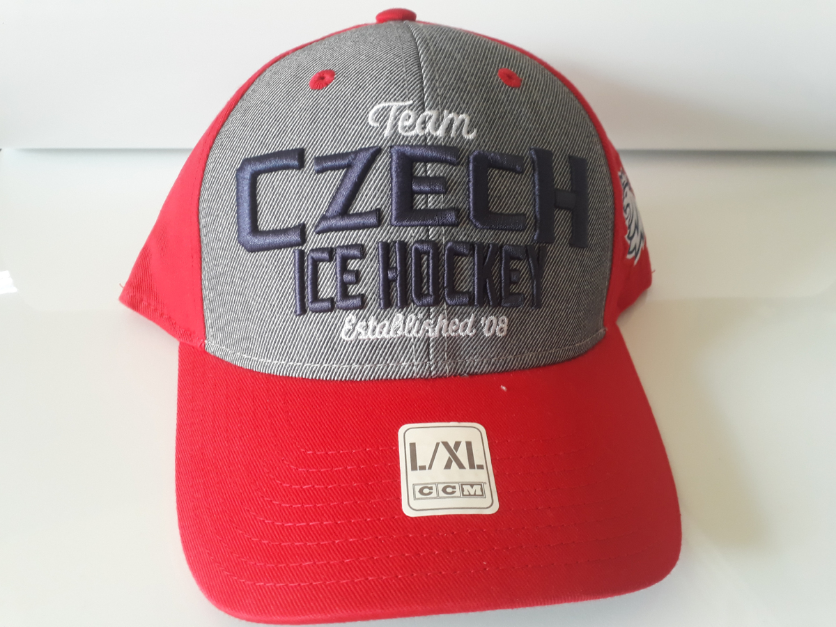 Hokejové reprezentace čepice baseballová kšiltovka Czech Republic Logo Lev CCM