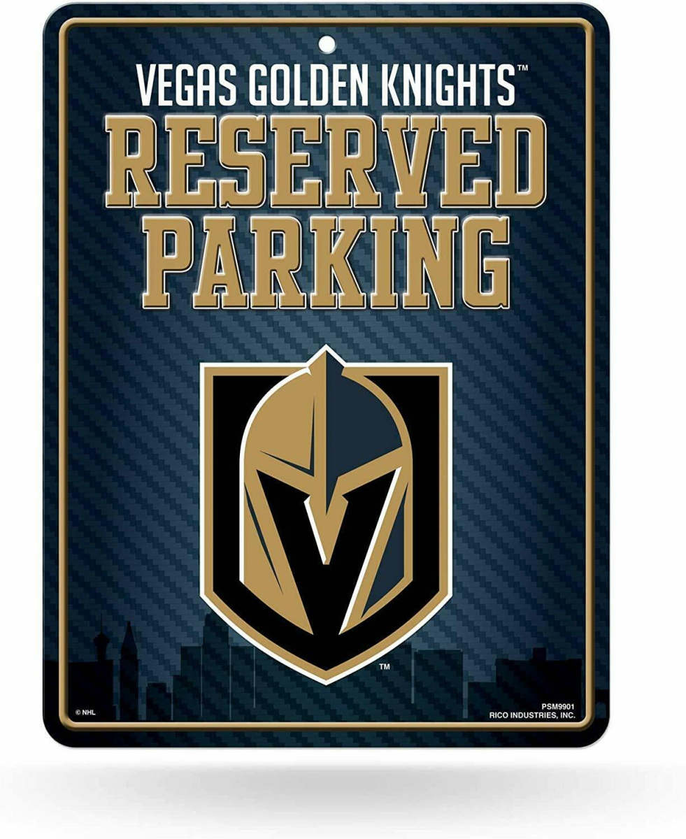 Vegas Golden Knights cedule na zeď Auto Reserved Parking
