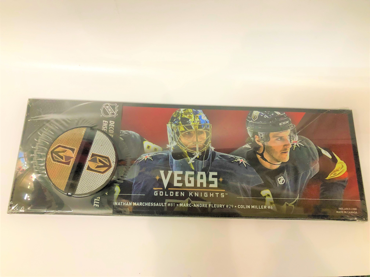 Vegas Golden Knights plaketa s držákem Deco Plaque