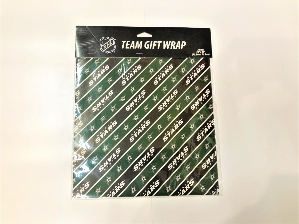 Dallas Stars balící papír Gift Wrap 3 pack