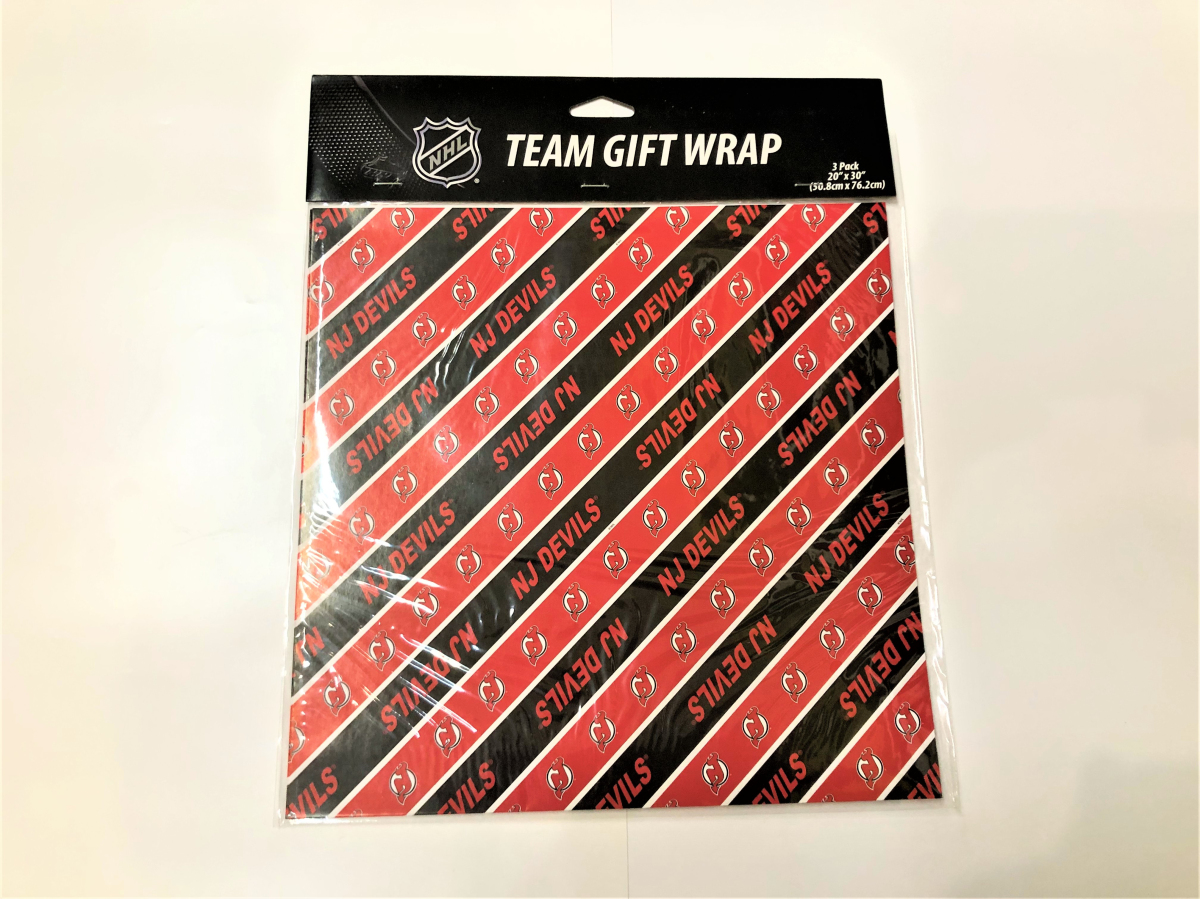 New Jersey Devils balící papír Gift Wrap 3 pack