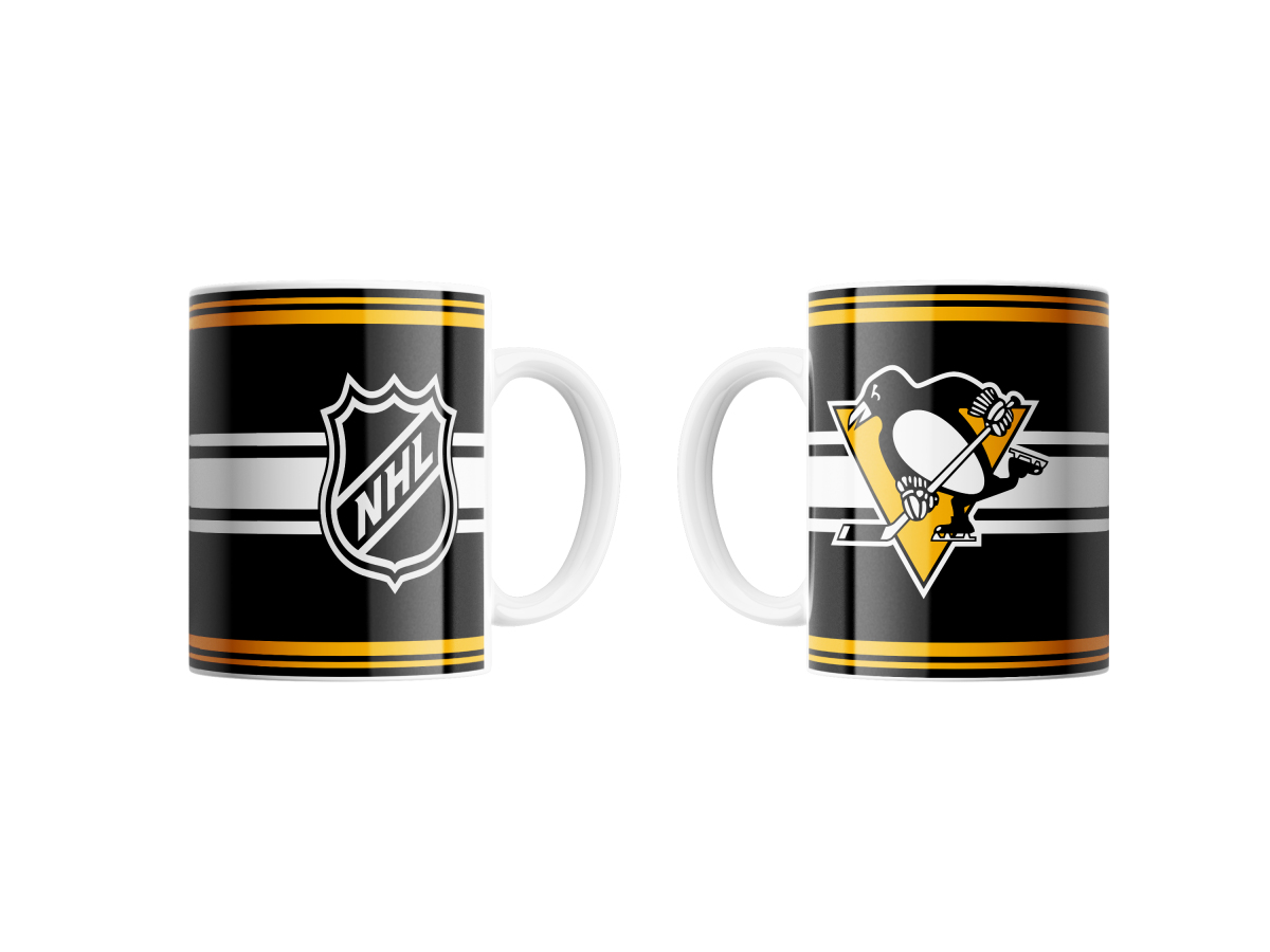 Pittsburgh Penguins hrníček FaceOff Logo NHL (330 ml)