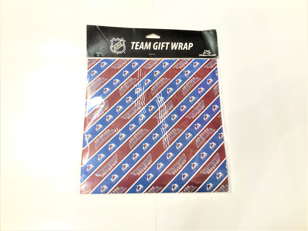 Colorado Avalanche balící papír Gift Wrap 3 pack