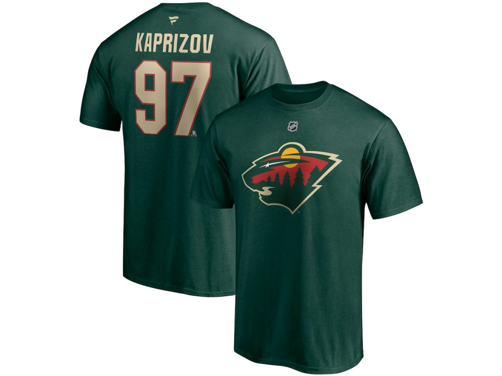 Minnesota Wild dětské tričko Kirill Kaprizov dark green