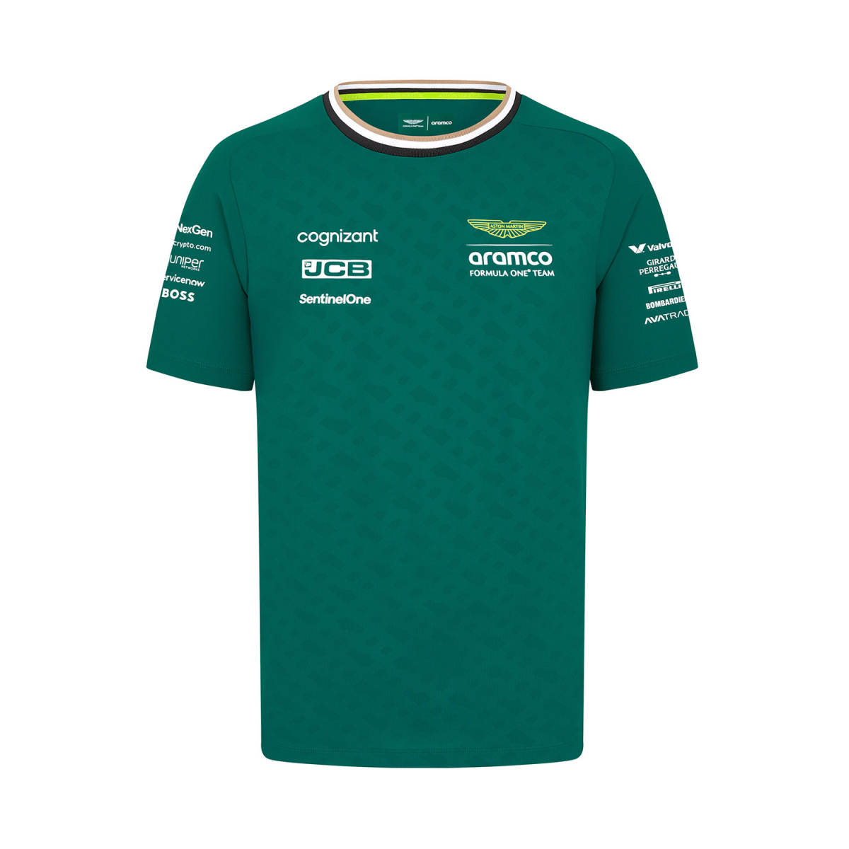 Aston Martin pánské tričko green F1 Team 2024