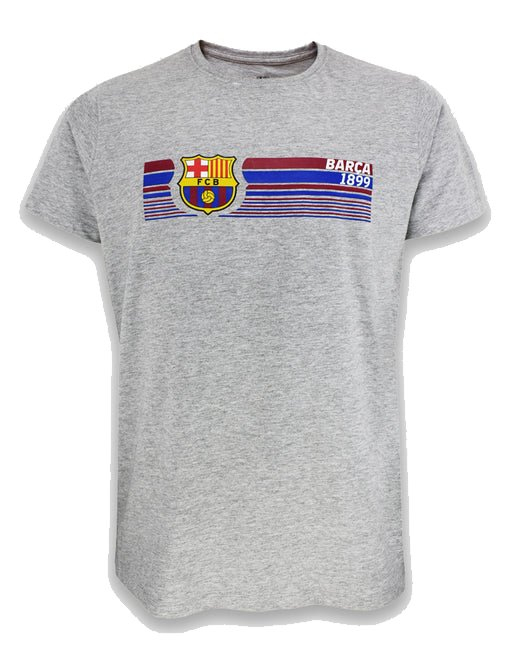 FC Barcelona pánské tričko Fast Grey