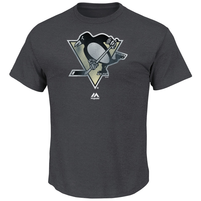 Pittsburgh Penguins pánské tričko Raise the Level grey