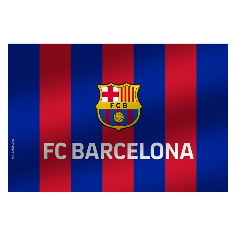 FC Barcelona vlajka Vertical small