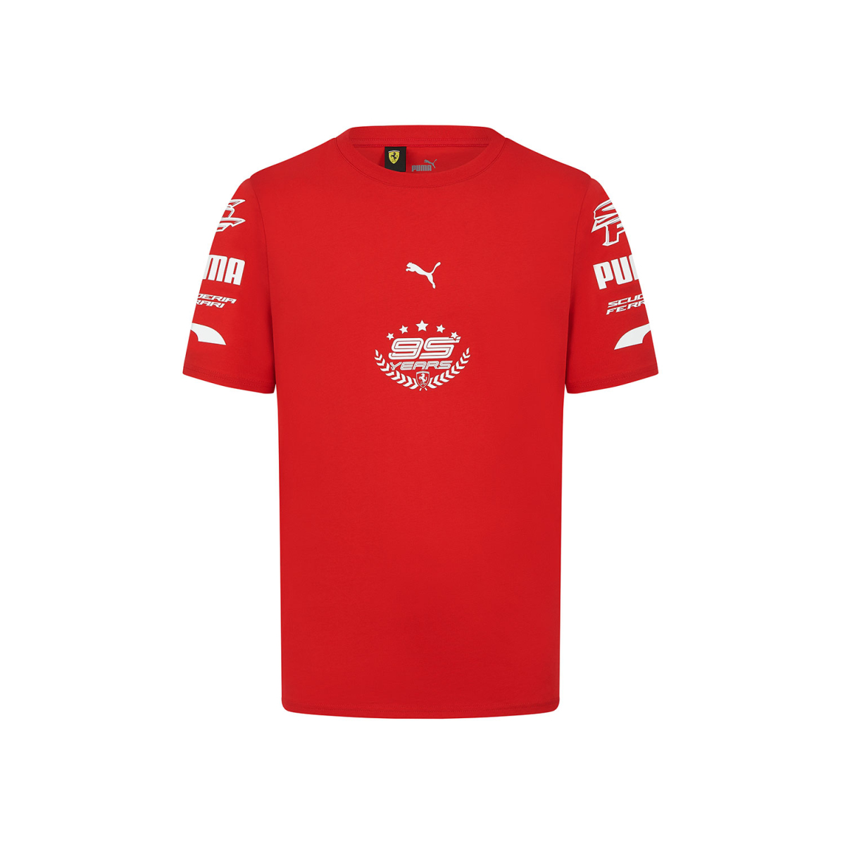 Ferrari pánské tričko Graphic 95 years red F1 Team 2024