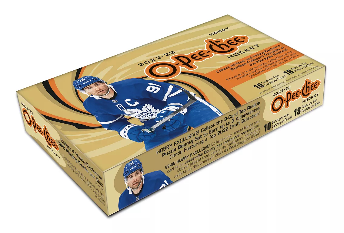 NHL boxy hokejové karty NHL 2022-23 O-Pee-Chee Hobby Box