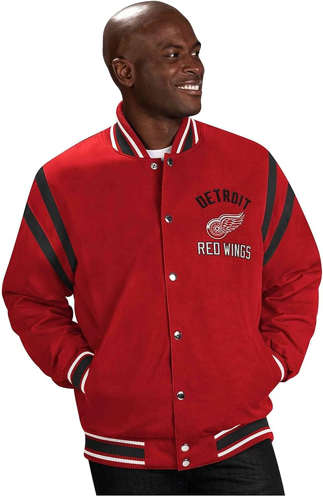 Detroit Red Wings pánská bunda Tailback Jacket