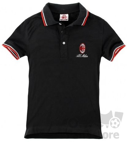 AC Milan pánské polo tričko black old