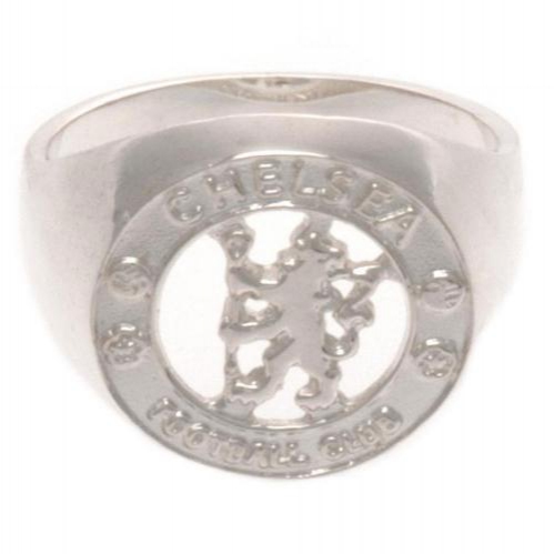 FC Chelsea prsten Sterling Silver Ring Large
