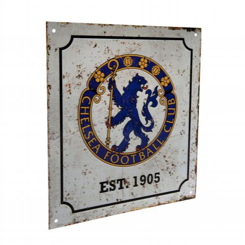 FC Chelsea cedule na zeď Retro Logo Sign