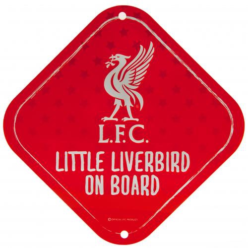 FC Liverpool cedule dítě v autě Little Dribbler