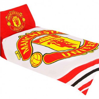Manchester United povlečení na jednu postel Single Duvet Set PL