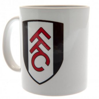 Fulham hrníček white logo