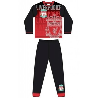 FC Liverpool dětské pyžamo subli crest