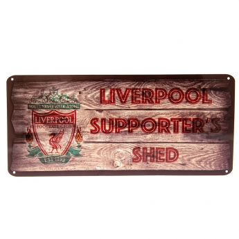 FC Liverpool cedule na zeď Shed Sign