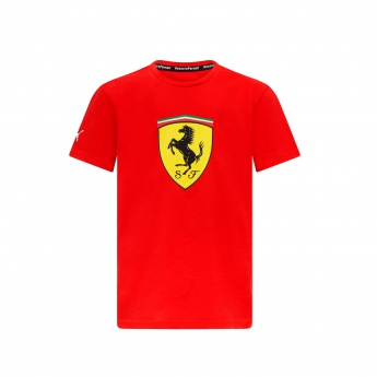 Ferrari dětské tričko Shield red F1 Team 2023