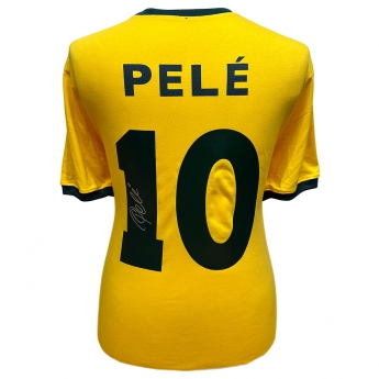 Legendy fotbalový dres Brasil 1970 Pele Signed Shirt