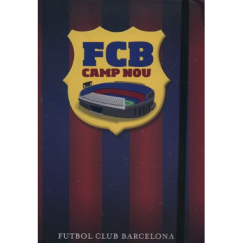 FC Barcelona zápisník A6 Euco
