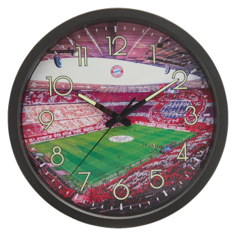 Bayern Mnichov nástěnné hodiny allianz arena