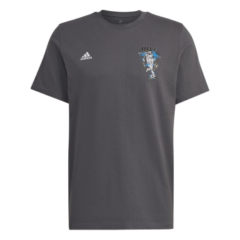 Lionel Messi pánské tričko icon graphic grey