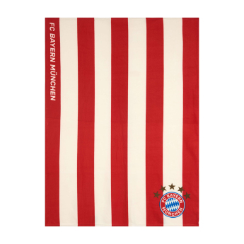 Bayern Mnichov fleecová deka Stripes