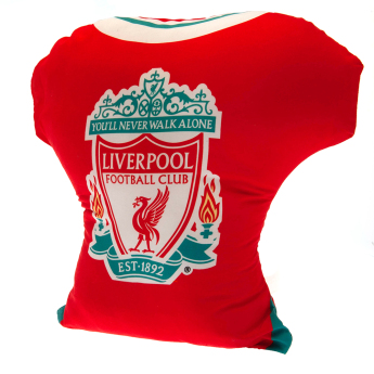 FC Liverpool polštářek red shirt logo
